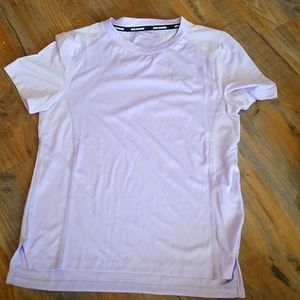 Nike DRI-FIT Run Tshirt w/ Mesh Back in Purple